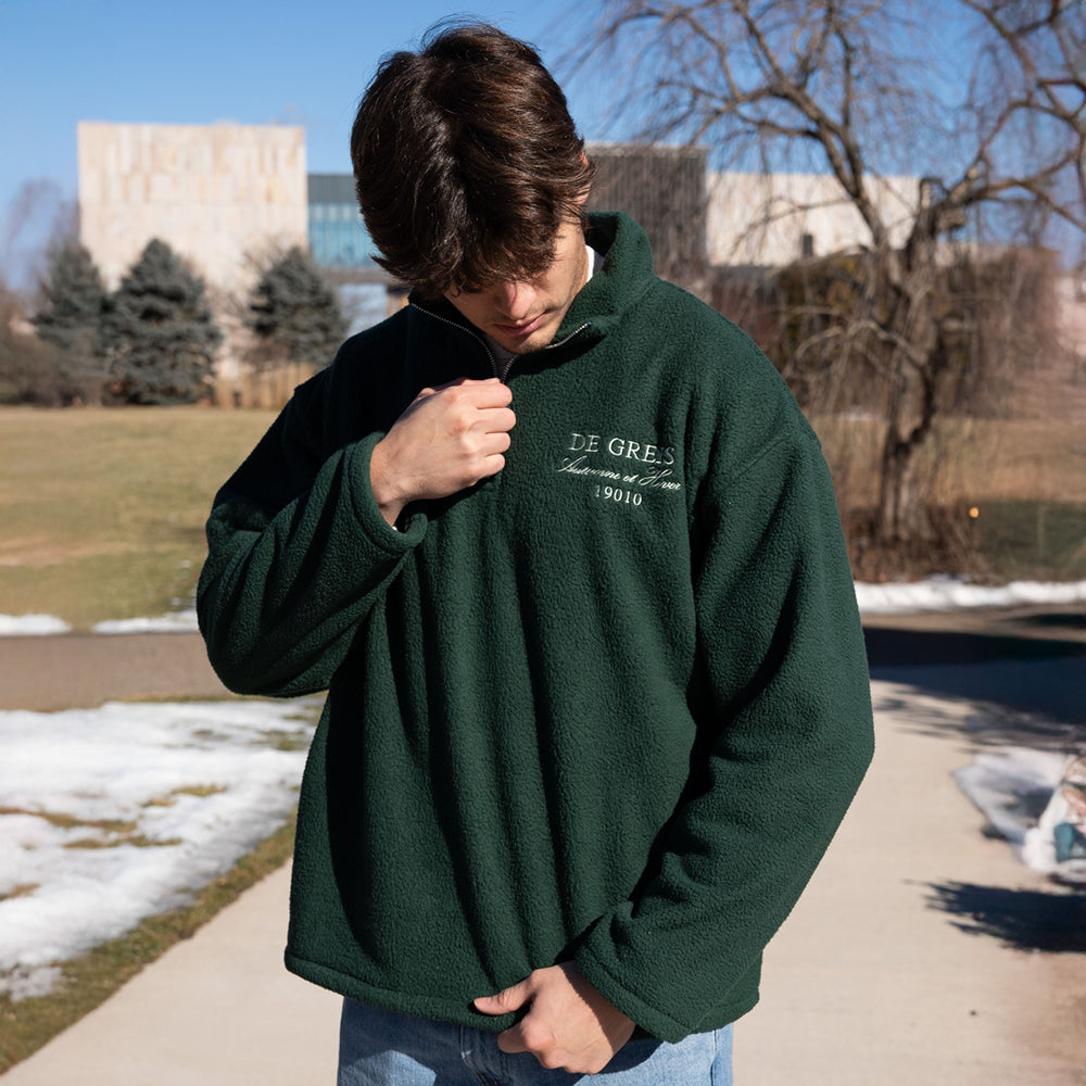 De Greis Fleece Quarter-Zip - Beau De Greis
